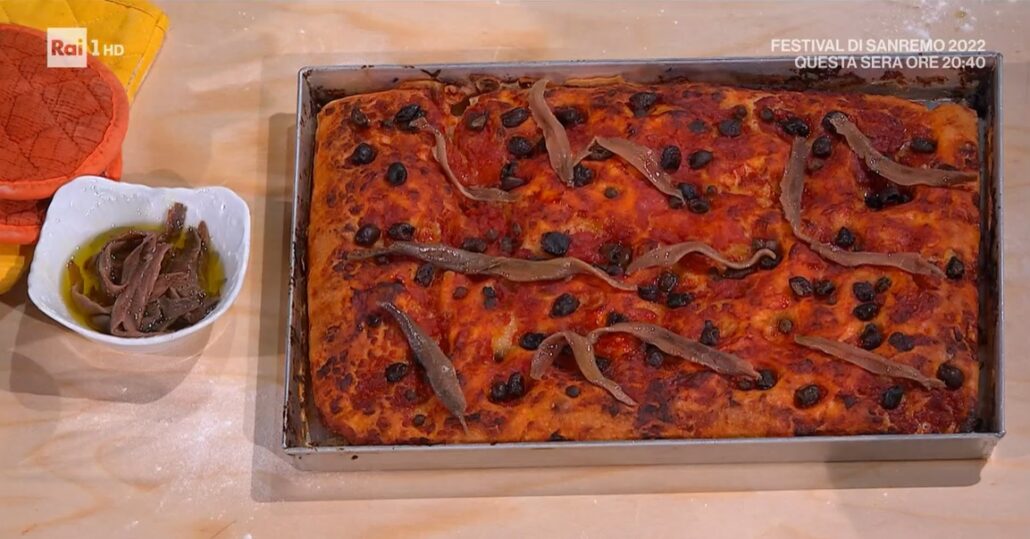 Sempre Mezzogiorno Ricetta Focaccia Sardenaira Di Fulvio Marino