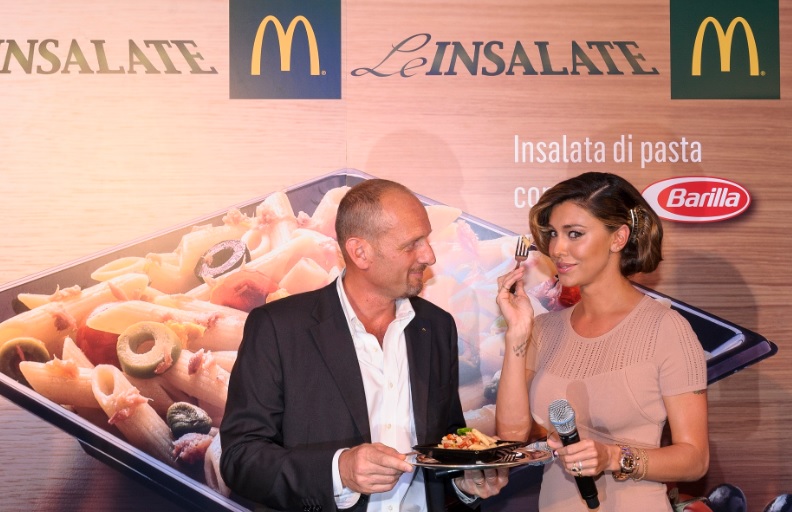 McDonald's: l'insalata di pasta Barilla.