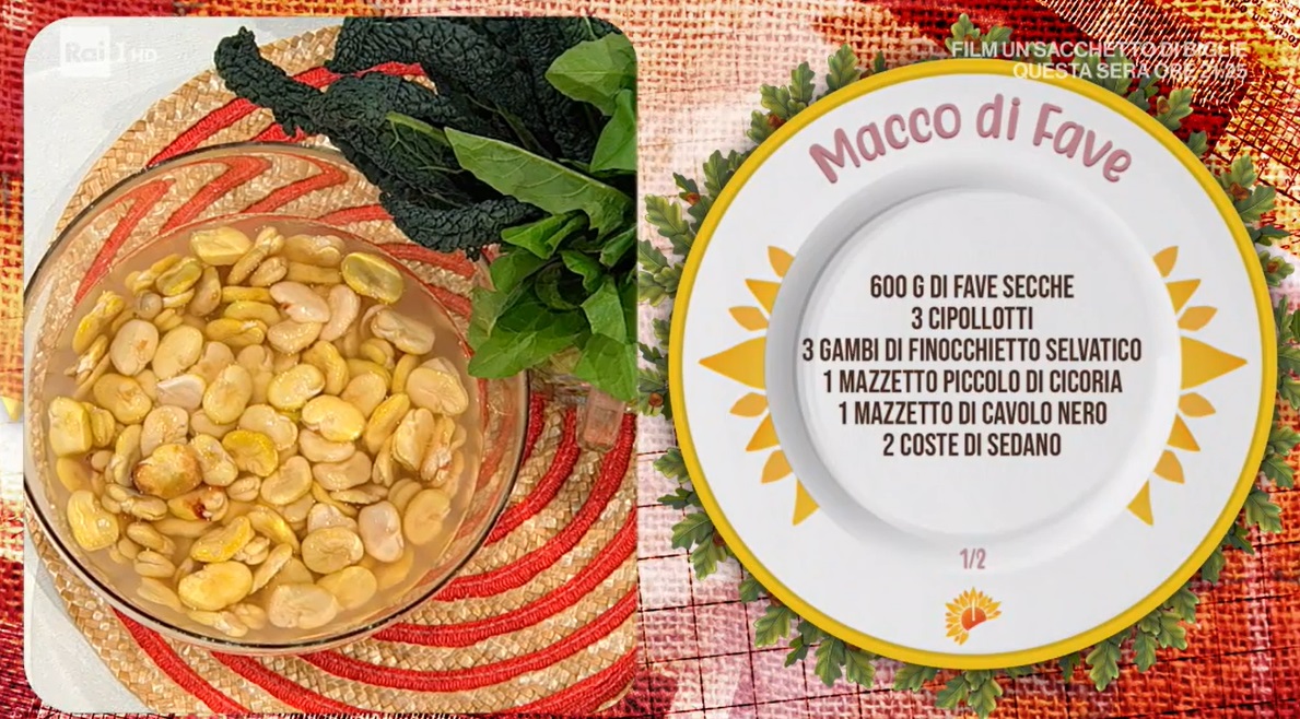 É sempre mezzogiorno  Ricetta macco di fave di Angela Frenda