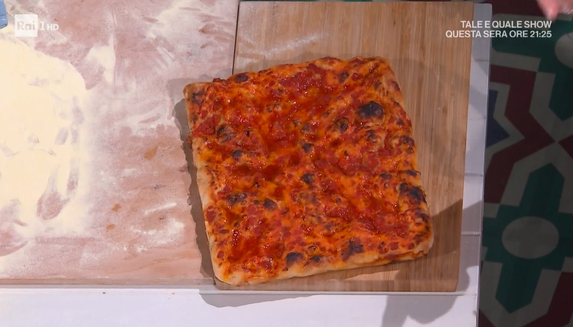 É sempre mezzogiorno  Ricetta pizza marinara in teglia di Fulvio Marino