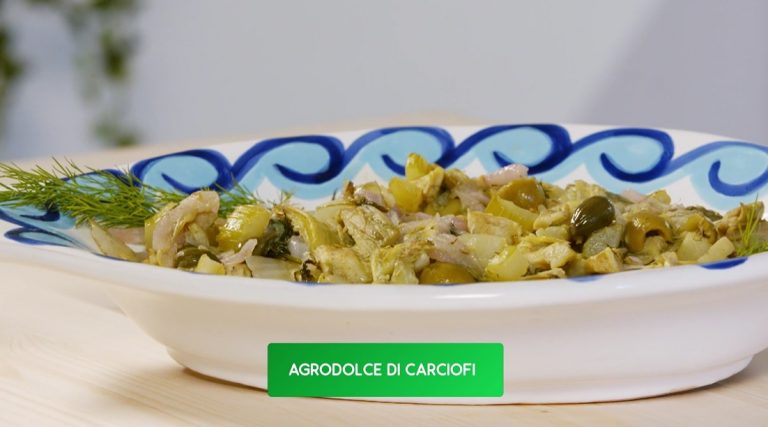 agrodolce di carciofi