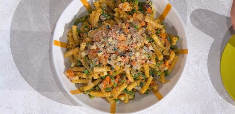 pasta fredda con verdure