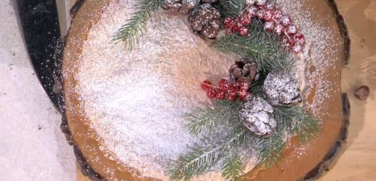 torta natalizia cocco e cioccolato di Natalia Cattelani