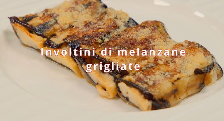 involtini di melanzane grigliate