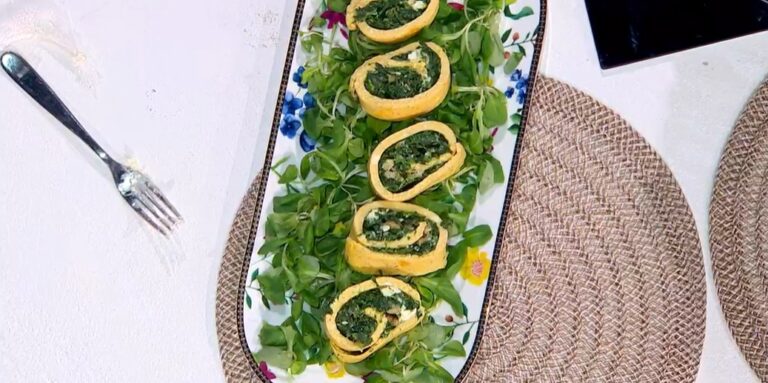 rotolo di frittata di Antonella Clerici