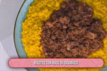 risotto con ragù di ossobuco di Sergio Barzetti