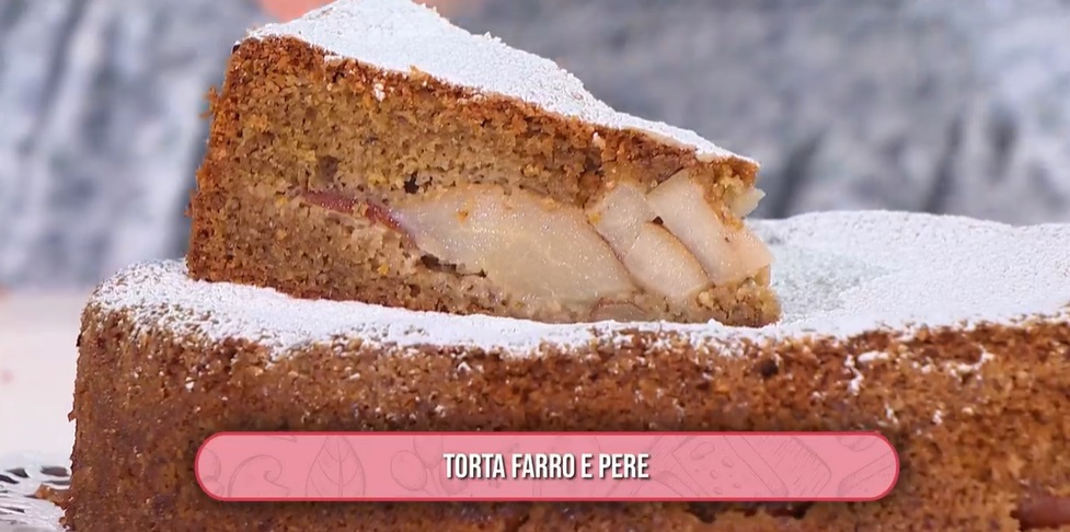 torta farro e pere di Barbara De Nigris