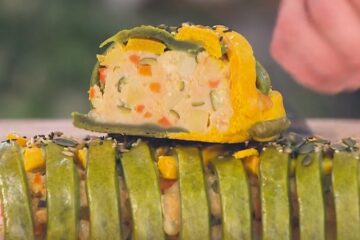 polpettone di verdure in crosta di Antonio Paolino